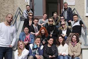 Studiengruppe zu Gast