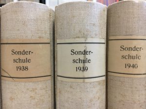 Neuzugang: "Die deutsche Sonderschule 1935-1944"