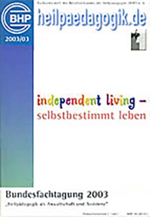heilpaedagogogik.de | Ausgabe 2003-03